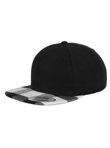 Yupoong Checked Flanell Peak Baseball-Cap