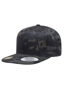 Yupoong Classic Multicam Schwarz Camouflage Baseball-Cap