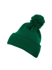 Cuffed Pom Pom Knit Baseball-Cap