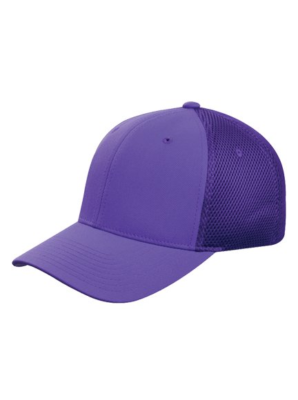 Cap Modell Purple - in Flexfit Baseball Caps Baseball Mesh 6533 Tactel