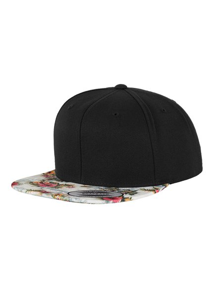 Yupoong Special Floral Modell 6089F Black-Mint - in Snapback Cap Snapback Caps