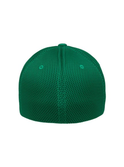 6533 Tactel in Mesh Baseball Caps Green Cap Flexfit Modell Baseball -