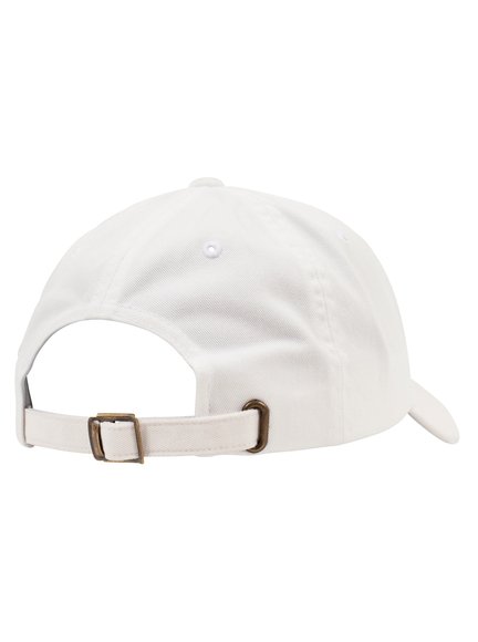 Yupoong Low Profile Destroyed Modell - White Cotton Baseball Cap Caps Baseball Twill 6245DC in