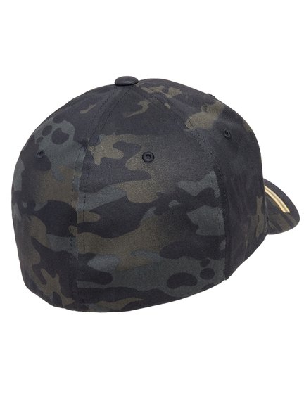 Flexfit Classic Camouflage-Black in Caps Cap Modell Baseball 6277MC - Baseball Multicam
