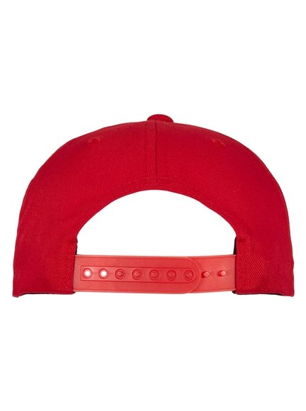 Snapback Flexfit Red Visor Modell 110 7706FF - in Snapback Caps Curved Cap