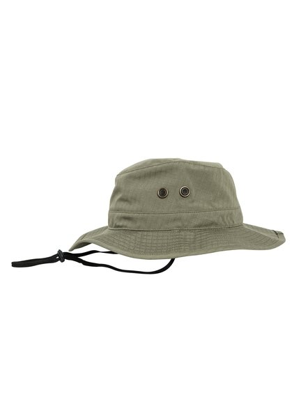 Flexfit Angler Modell 5004AH Bucket Hats in Olive - Bucket Hat